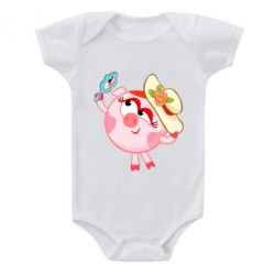 Детский бодик Нюша в шляпке - PrintSalon