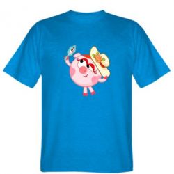 Мужская футболка Stedman Нюша в шляпке - PrintSalon