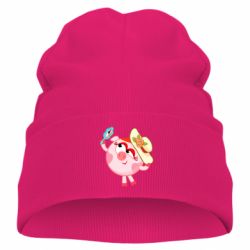 Детская шапка Нюша в шляпке - PrintSalon