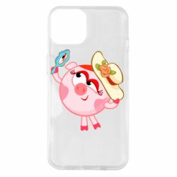 Чехол для iPhone 14 Нюша в шляпке - PrintSalon