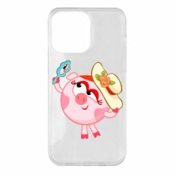 Чехол для iPhone 14 Pro Max Нюша в шляпке - PrintSalon