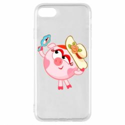 Чехол для iPhone 7 Нюша в шляпке - PrintSalon