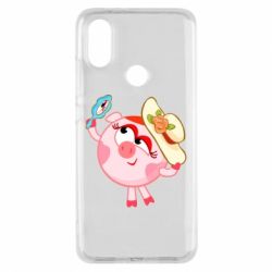 Чехол для Xiaomi Mi A2 Нюша в шляпке - PrintSalon