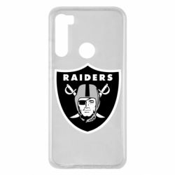 Чехол для Xiaomi Redmi Note 8 Oakland Raiders - PrintSalon