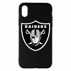 Чехол для iPhone X/Xs Oakland Raiders - PrintSalon