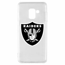 Чехол для Samsung A8 2018 Oakland Raiders - PrintSalon