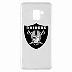 Чехол для Samsung A8+ 2018 Oakland Raiders - PrintSalon