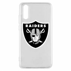 Чехол для Huawei P20 Oakland Raiders - PrintSalon