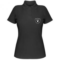 Женское поло Oakland Raiders - PrintSalon