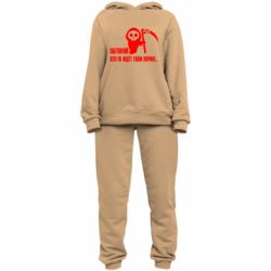 Женский костюм Обгоняй кто то ждёт твои почки - PrintSalon