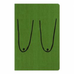 Блокнот з принтом Обвислі груди - PrintSalon