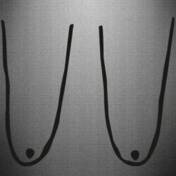 Наклейка Обвислі груди