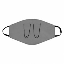 Маска багаторазова Обвислі груди - PrintSalon