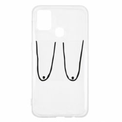 Чохол для Samsung M31 Обвислі груди - PrintSalon