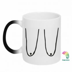 Чашка-хамелеон Обвислі груди - PrintSalon