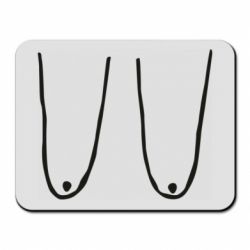 Килимок для миші Обвислі груди - PrintSalon