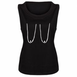 Майка жіноча Обвислі груди - PrintSalon