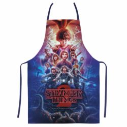 Фартух з 3D принтом Дуже дивні справи 2 - PrintSalon