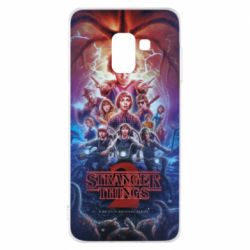 Чохол для Samsung A8 2018 Дуже дивні справи 2 - PrintSalon