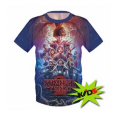 Дитяча 3D футболка Дуже дивні справи 2 - PrintSalon