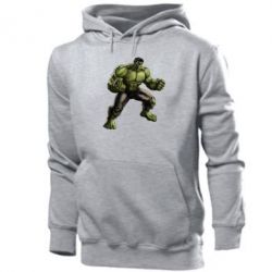 Мужское худи Очень злой Халк - PrintSalon