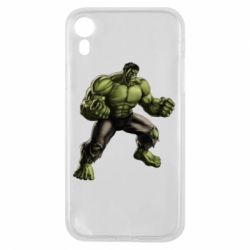 Чехол для iPhone XR Очень злой Халк - PrintSalon