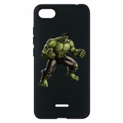 Чехол для Xiaomi Redmi 6A Очень злой Халк - PrintSalon