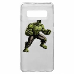 Чехол для Samsung S10+ Очень злой Халк - PrintSalon