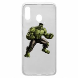 Чехол для Samsung A30 Очень злой Халк - PrintSalon