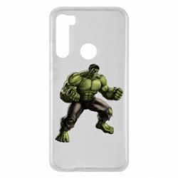 Чехол для Xiaomi Redmi Note 8 Очень злой Халк - PrintSalon