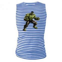 Майка-тельняшка Очень злой Халк - PrintSalon