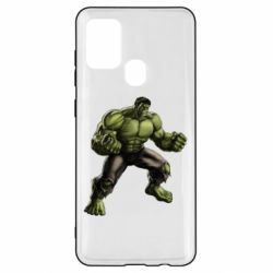 Чехол для Samsung A21s Очень злой Халк - PrintSalon