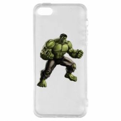 Чехол для iPhone5/5S/SE Очень злой Халк - PrintSalon