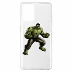Чехол для Oppo A74 4G Очень злой Халк - PrintSalon