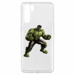 Чехол для Oppo A91/Reno3 Очень злой Халк - PrintSalon