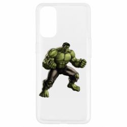 Чехол для Oppo Reno 4 Очень злой Халк - PrintSalon