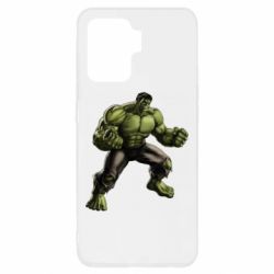 Чехол для Oppo Reno 5 Lite Очень злой Халк - PrintSalon