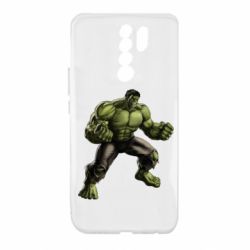 Чехол для Xiaomi Redmi 9 Очень злой Халк - PrintSalon