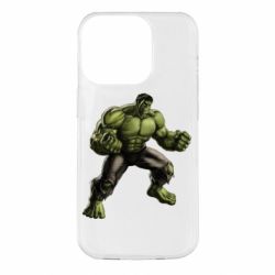 Чехол для iPhone 14 Pro Очень злой Халк - PrintSalon