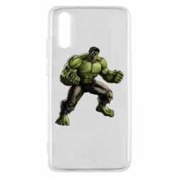Чехол для Huawei P20 Очень злой Халк - PrintSalon