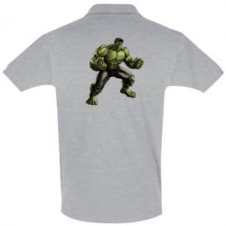 Мужское поло Очень злой Халк - PrintSalon