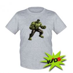 Детская футболка Очень злой Халк - PrintSalon