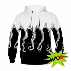 Дитяче 3D худі Octopus tentacles - PrintSalon