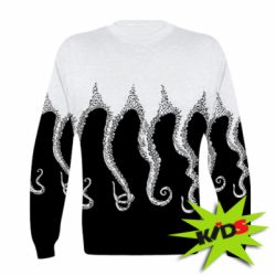 Дитячий 3D світшот Octopus tentacles - PrintSalon