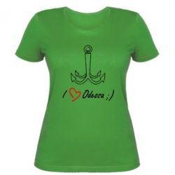 Жіноча футболка Odessa з якорем