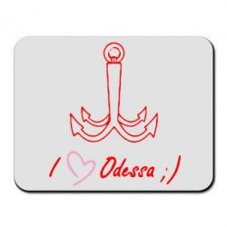 Коврик для мыши Odessa с якорем - PrintSalon