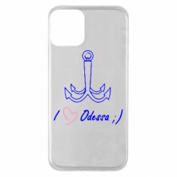 Чехол для iPhone 11 Odessa с якорем-PrintSalon Чехол для iPhone 11 Odessa с якорем