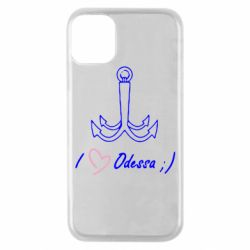 Чехол для iPhone 11 Pro Odessa с якорем - PrintSalon