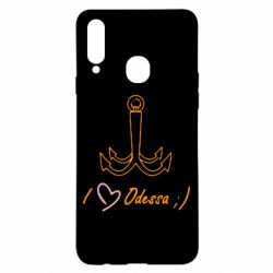 Чехол для Samsung A20s Odessa с якорем - PrintSalon