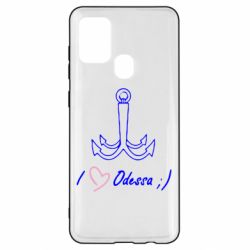 Чехол для Samsung A21s Odessa с якорем - PrintSalon